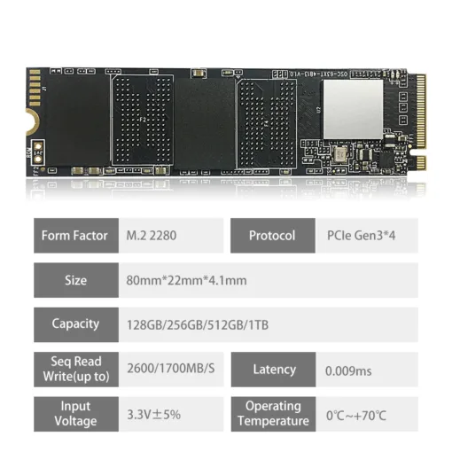 OSCOO SSD NVMe 2280 512GB - Ảnh 5