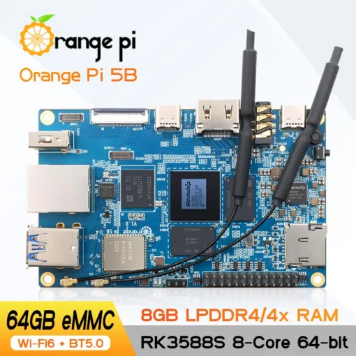 Orange Pi 5B 8GB RAM 64GB eMMC